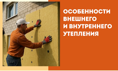 Какие особенности внешнего и внутреннего утепления в Пушкине