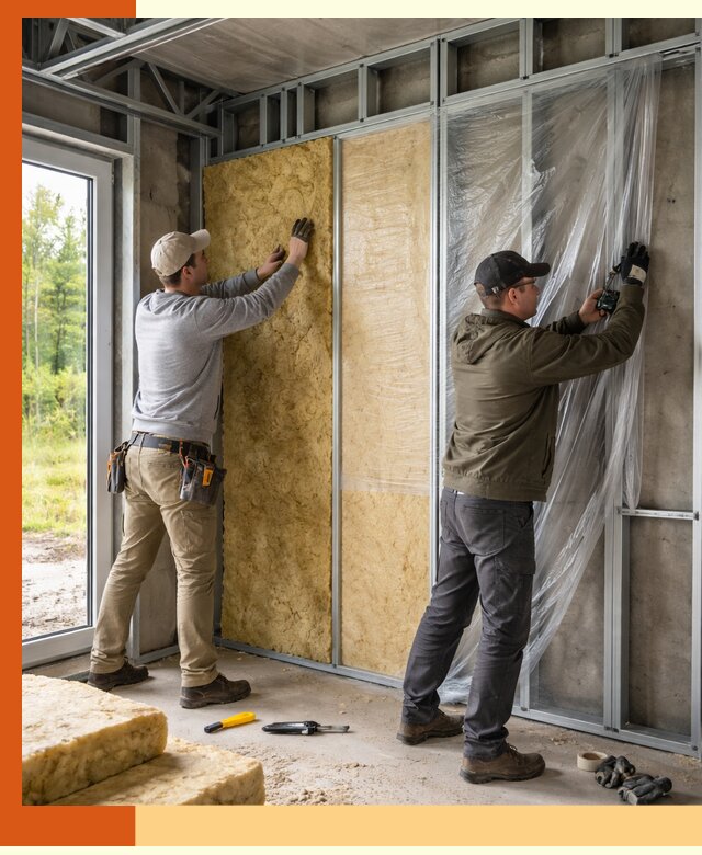 Утепление дома из ЛСТК в Пушкине с гарантией качества и эффективности