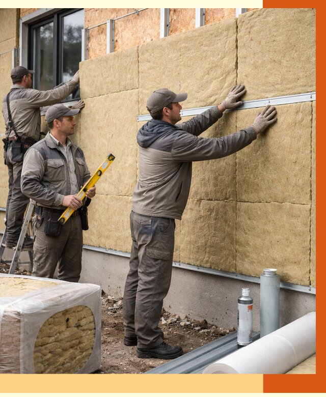 Утепление дома из SIP панелей в Пушкине от 6707 руб./м² под ключ | ТепломастерПшн