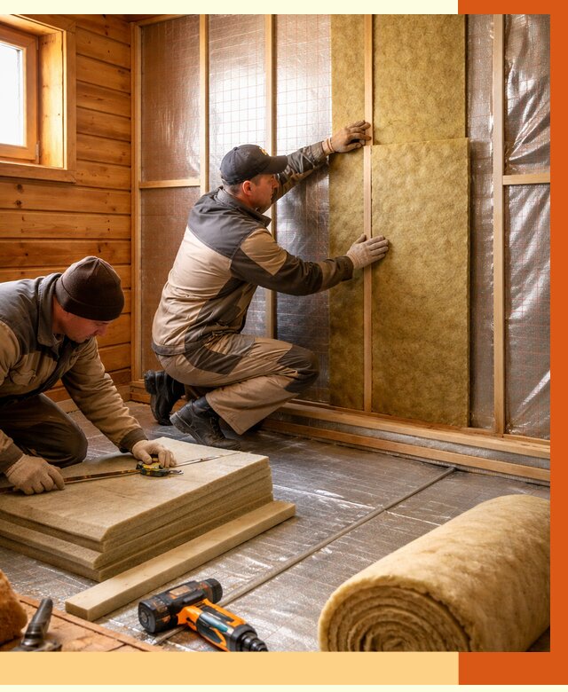 Утепление бани изнутри в Пушкине под ключ от 4543 руб./м² | ТепломастерПшн