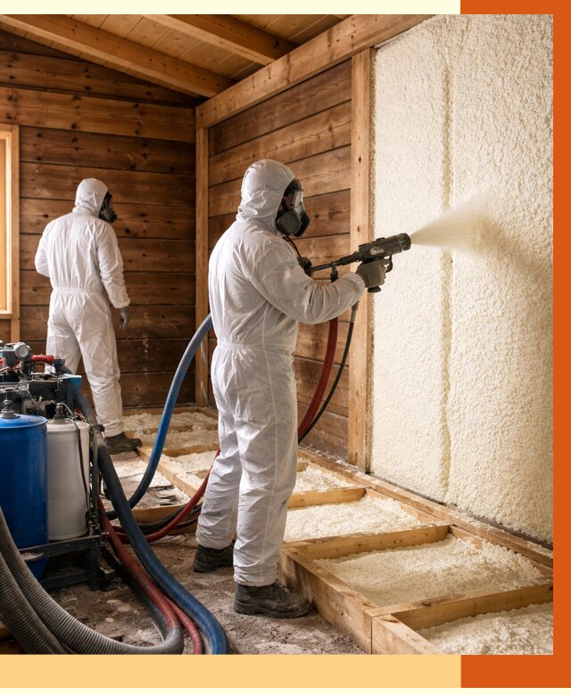 Утепление бани ппу в Пушкине под ключ от 4543 руб./м2 | ТепломастерПшн - напыление и монтаж ппу