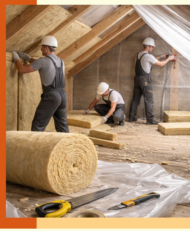 Профессиональное утепление мансарды в Пушкине качественно и надежно