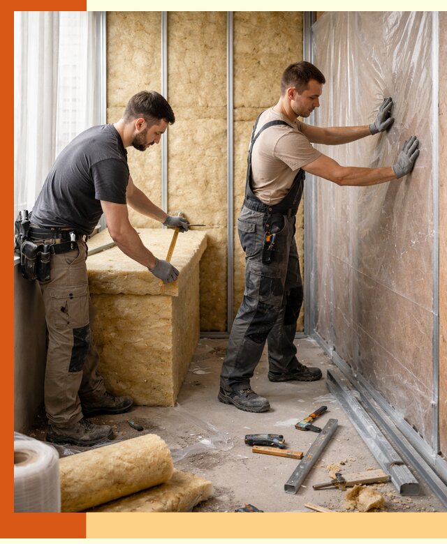 Профессиональное утепление лоджии в Пушкине эффективно и надежно