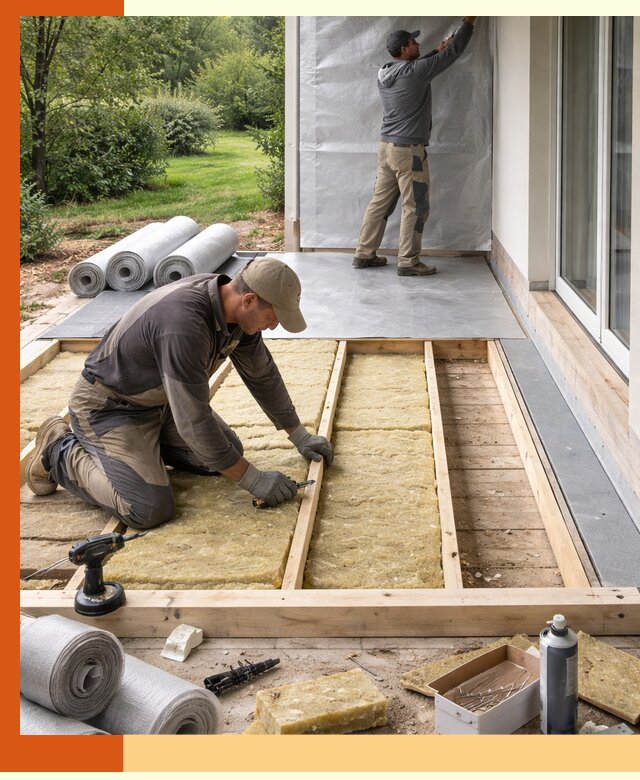 Утепление террасы в Пушкине — тепло и защита круглогодично