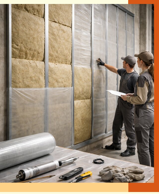 Утепление склада химсырья в Пушкине от 4868 руб. под ключ | ТепломастерПшн