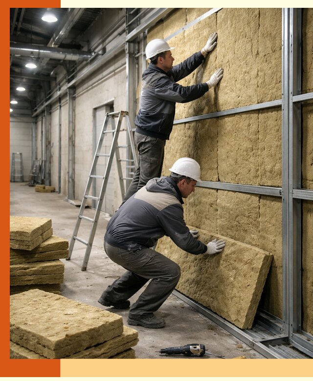 Утепление цеха под ключ в Пушкине с гарантией качества