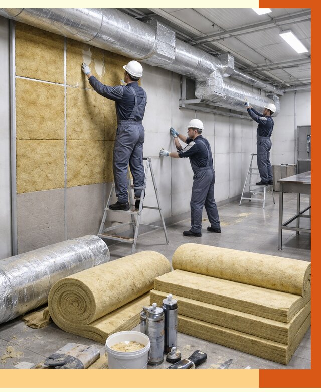 Утепление пищевого цеха в Пушкине от 13521 руб./м² — комплексно под ключ | ТепломастерПшн