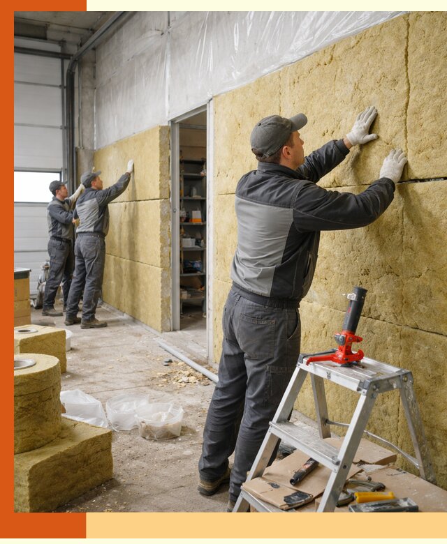 Утепление автосервиса и мастерских в Пушкине качественно и надёжно