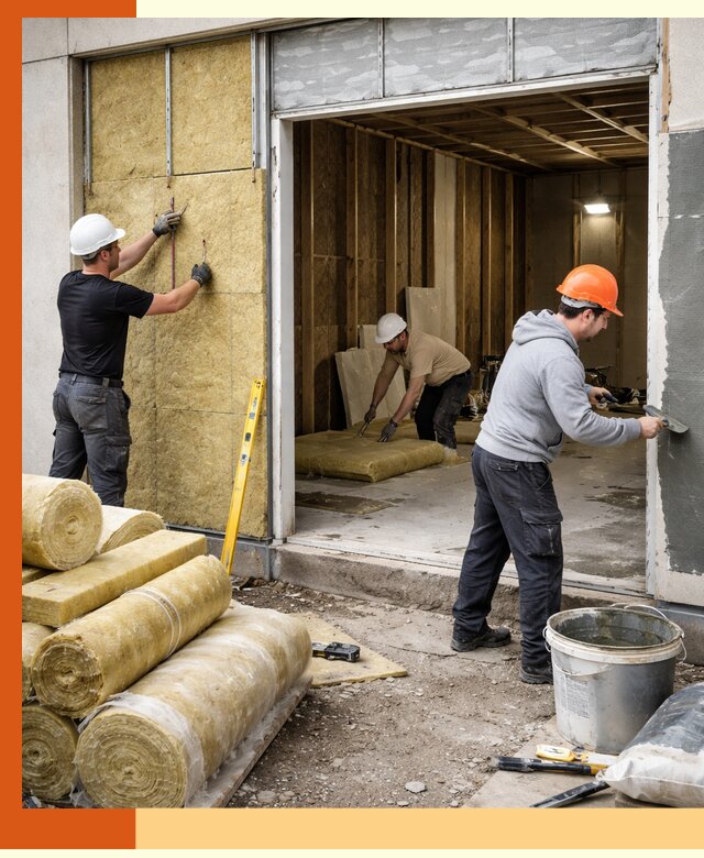 Утепление торгового павильона в Пушкине — качественно и энергоэффективно