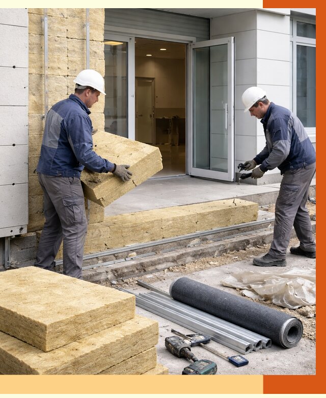 Утепление медицинского центра в Пушкине под ключ от 13521 руб./м² | ТепломастерПшн