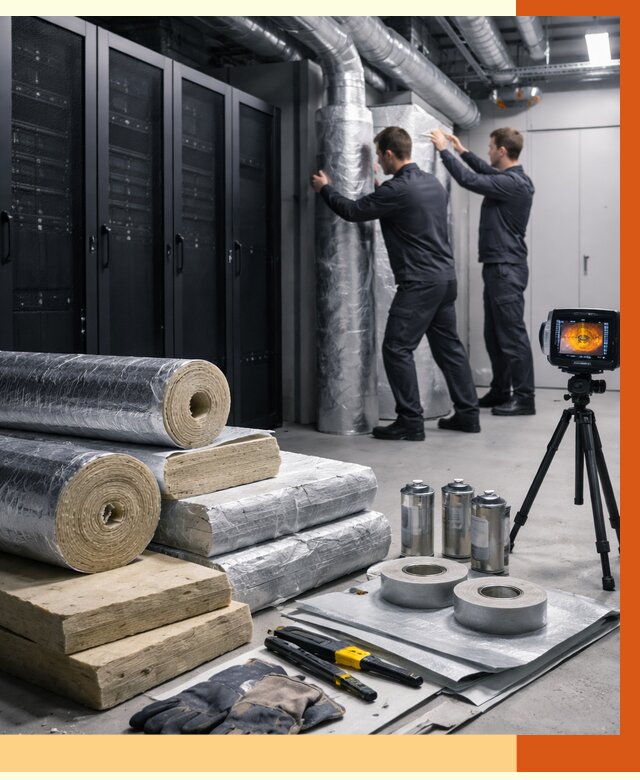 Утепление серверной в Пушкине от 9194 руб./м² — комплексно под ключ | ТепломастерПшн