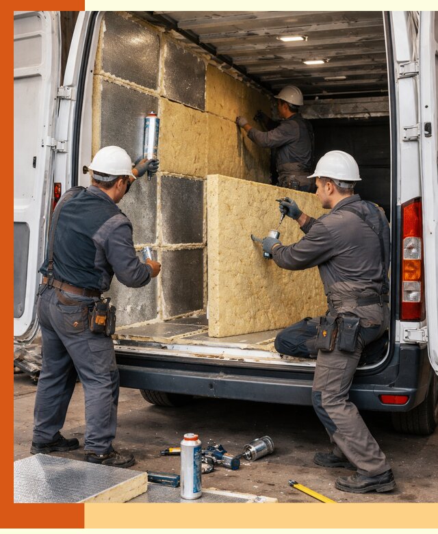 Утепление фургона-рефрижератора в Пушкине для сохранения температуры