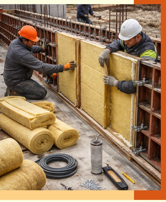 Теплоизоляция опалубки в Пушкине от 7788 руб. за м2 — услуги и монтаж | ТепломастерПшн