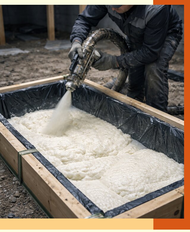 Заливка ППУ в формы в Пушкине от 2704 руб. — утепление форм под ключ | ТепломастерПшн