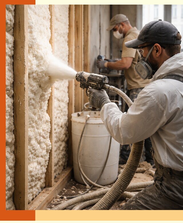 Утепление пеноизолом жилых и коммерческих объектов в Пушкине