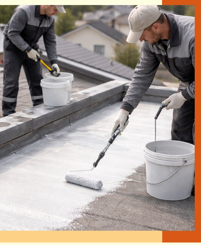 Утепление кровли жидкой теплоизоляцией в Пушкине от 2326 руб./м2 | ТепломастерПшн