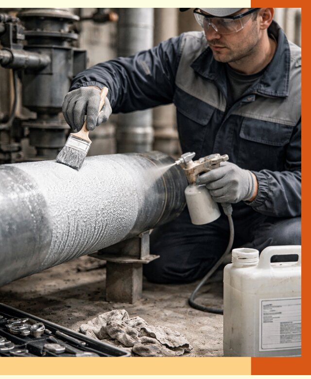 Утепление оборудования жидкой теплоизоляцией в Пушкине от 4868 руб. | ТепломастерПшн