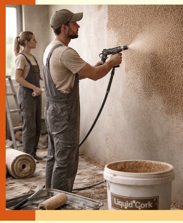 Утепление стен жидкой пробкой в Пушкине эффективное и долговечное