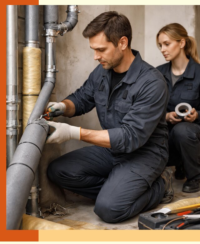 Шумоизоляция труб в Пушкине: профессиональная звукоизоляция под ключ