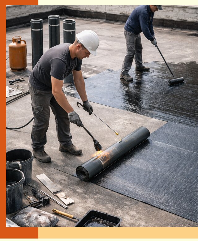 Гидроизоляция кровли в Пушкине — надежная защита от протечек