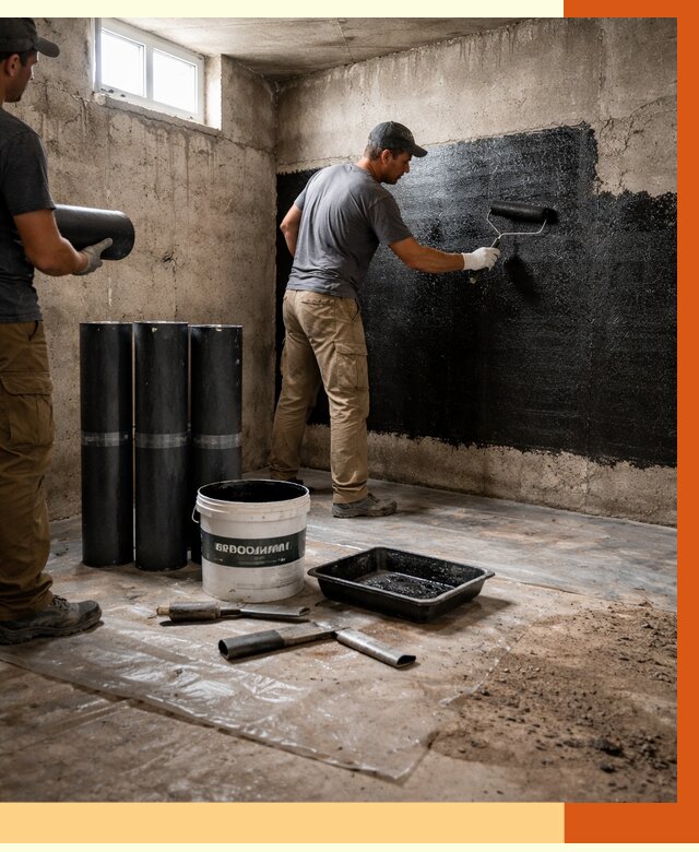 Гидроизоляция подвала в Пушкине от 3786 руб. под ключ | Профессионально — ТепломастерПшн