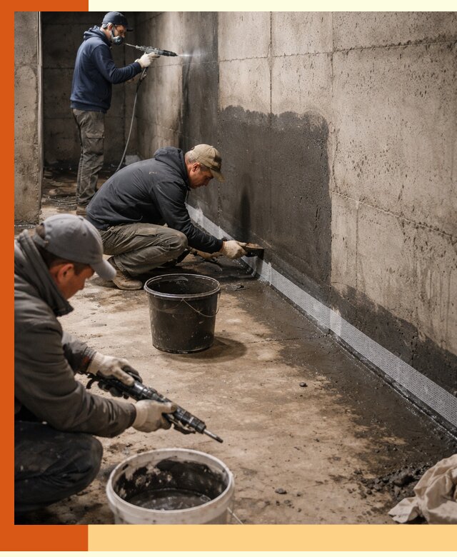 Гидроизоляция подвала в Пушкине — комплексная защита от влаги