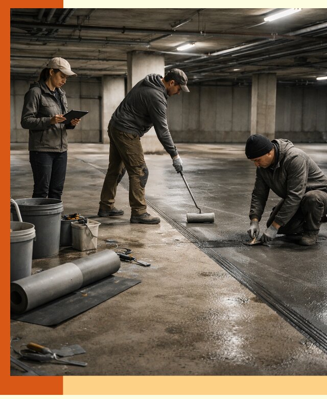 Гидроизоляция паркинга в Пушкине: качественная защита зданий