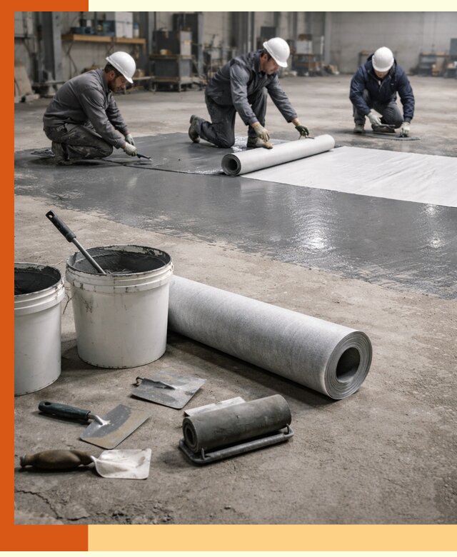 Гидроизоляция промышленного пола в Пушкине — защита и долговечность