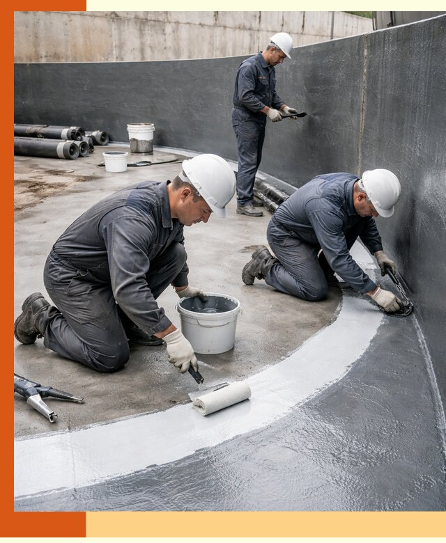 Гидроизоляция резервуара для топлива в Пушкине