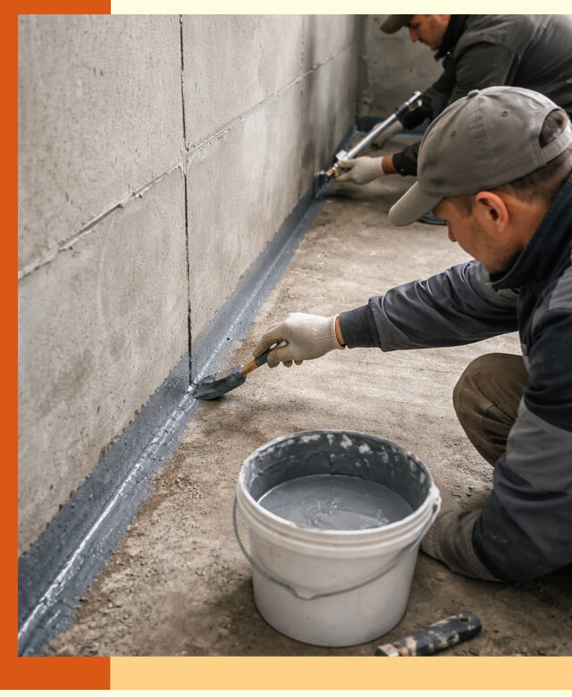 Гидроизоляция швов зданий и конструкций в Пушкине