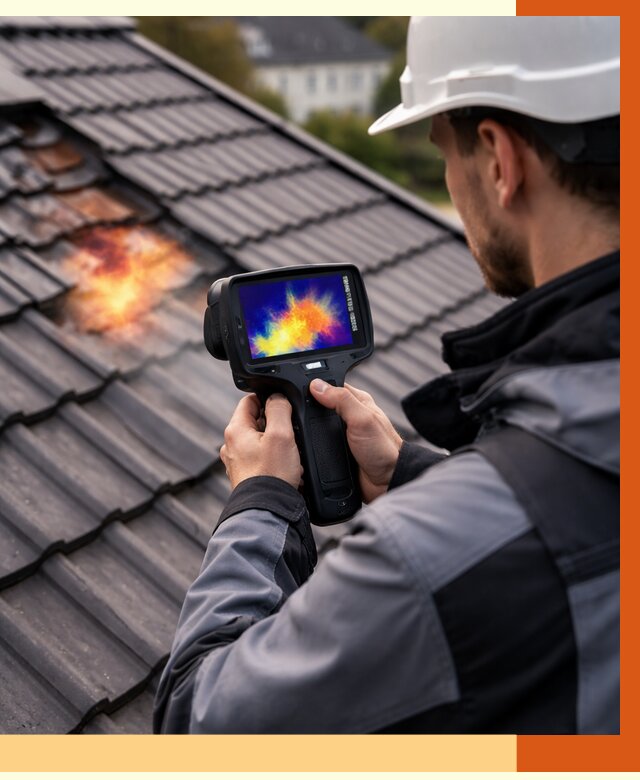 Тепловизионное обследование кровли в Пушкине от 4868 руб. — ТепломастерПшн под ключ