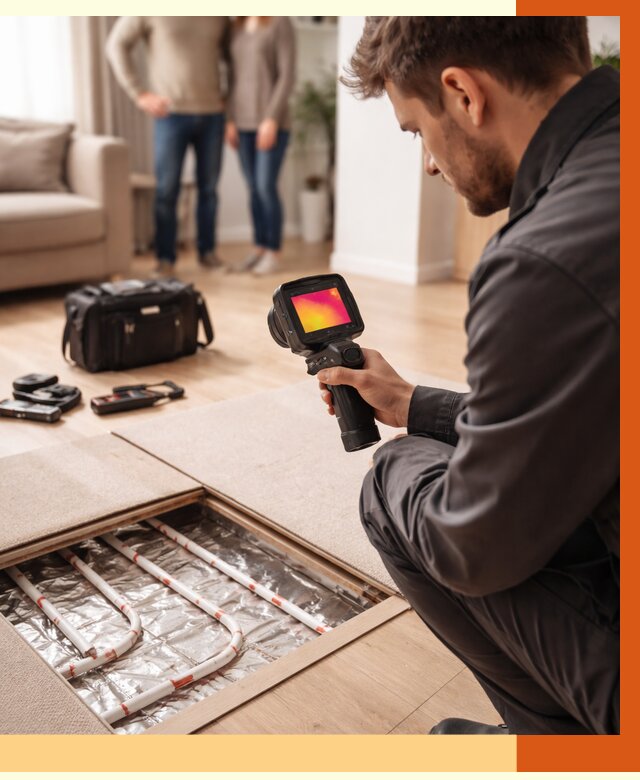Тепловизионное обследование теплого пола в Пушкине от 4868 руб. — ТепломастерПшн