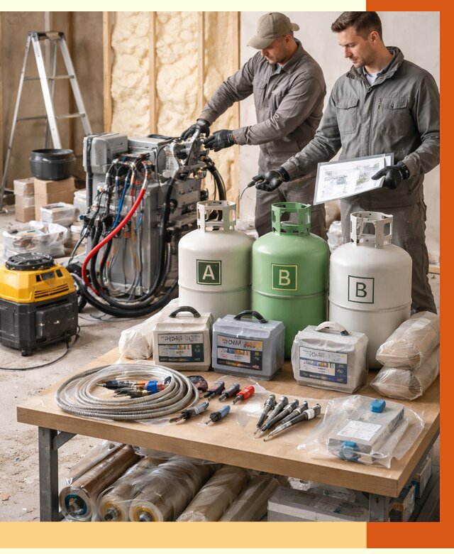 Продажа компонентов ППУ с консультацией в Пушкине от 4543 руб. | ТепломастерПшн