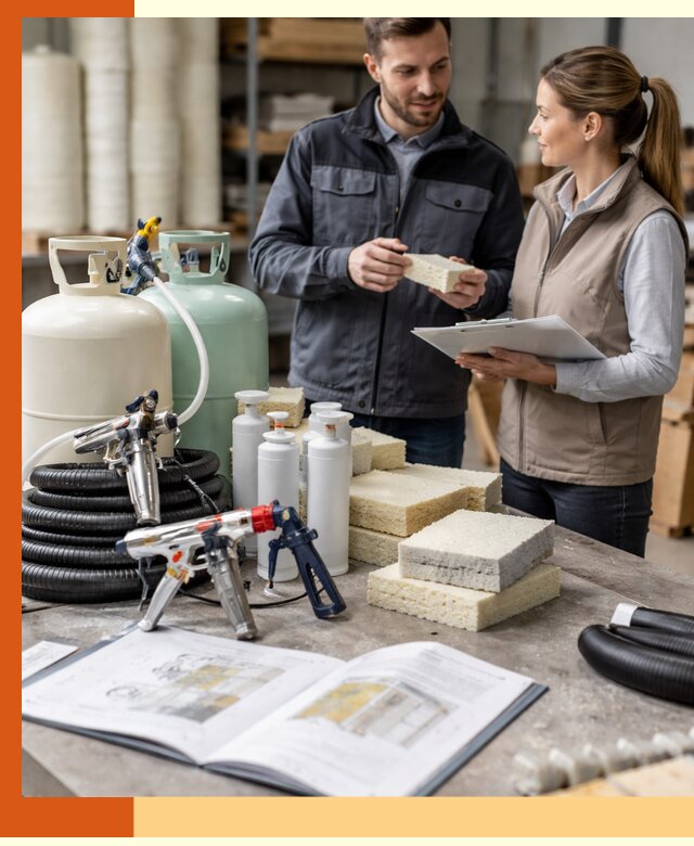 Продажа компонентов ППУ с профессиональной консультацией в Пушкине